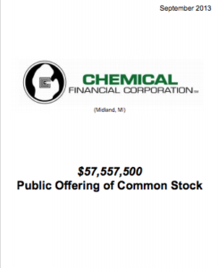 r Chemical Financial Corporation
